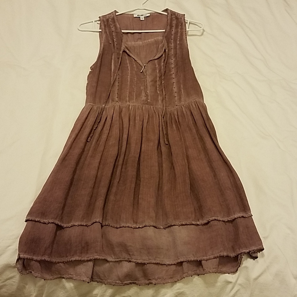 Old rose modal dress